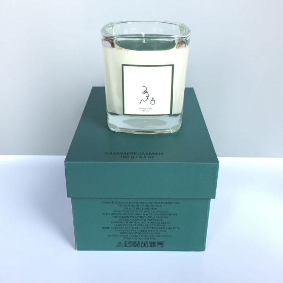 8*9cm Wholesale custom private label glass jar scented candles suppliers UK